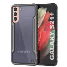 Load image into Gallery viewer, Punkcase S21+ Plus ravenger Case Protective Military Grade Multilayer Cover [Grey-Black] (Color in image: Grey-Black)
