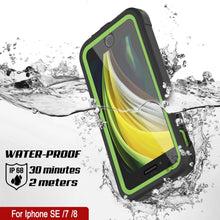 Charger l&#39;image dans la galerie, iPhone 7 Waterproof IP68 Case, Punkcase [Green]  [Maximus Series] [Slim Fit] [IP68 Certified] [Shockresistant] Clear Armor Cover with Screen Protector | Ultimate Protection (Color in image: purple)
