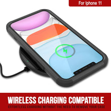 Load image into Gallery viewer, Punkcase for iPhone 11 Belt Clip Multilayer Holster Case [Patron Series] [Black] 
