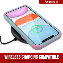 Load image into Gallery viewer, Punkcase for iPhone 11 Belt Clip Multilayer Holster Case [Patron Series] [Mint-Pink] 
