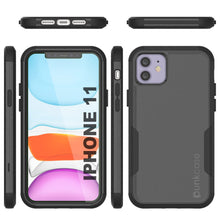 Load image into Gallery viewer, Punkcase for iPhone 11 Belt Clip Multilayer Holster Case [Patron Series] [Black] (Color in image: Mint-Pink)
