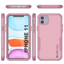 Charger l&#39;image dans la galerie, Punkcase for iPhone 11 Belt Clip Multilayer Holster Case [Patron Series] [Pink] (Color in image: Black)
