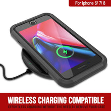 Charger l&#39;image dans la galerie, Punkcase for iPhone 7 Belt Clip Multilayer Holster Case [Patron Series] [Black] 

