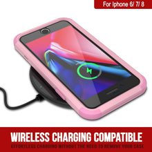 Charger l&#39;image dans la galerie, Punkcase for iPhone 7 Belt Clip Multilayer Holster Case [Patron Series] [Pink] 
