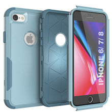 Charger l&#39;image dans la galerie, Punkcase for iPhone 8 Belt Clip Multilayer Holster Case [Patron Series] [Mint] 
