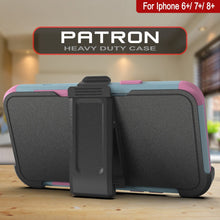 Load image into Gallery viewer, Punkcase for iPhone 6+ Plus Belt Clip Multilayer Holster Case [Patron Series] [Mint-Pink] (Color in image: Pink)

