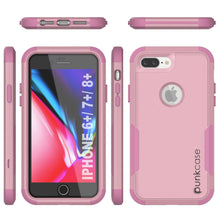Charger l&#39;image dans la galerie, Punkcase for iPhone 7+ Plus Belt Clip Multilayer Holster Case [Patron Series] [Pink] (Color in image: Black)
