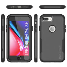 Charger l&#39;image dans la galerie, Punkcase for iPhone 7+ Plus Belt Clip Multilayer Holster Case [Patron Series] [Black] (Color in image: Mint-Pink)
