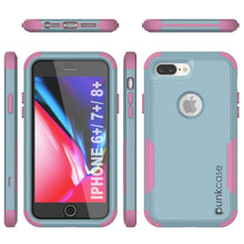 Load image into Gallery viewer, Punkcase for iPhone 6+ Plus Belt Clip Multilayer Holster Case [Patron Series] [Mint-Pink] (Color in image: Navy)
