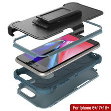 Load image into Gallery viewer, Punkcase for iPhone 6+ Plus Belt Clip Multilayer Holster Case [Patron Series] [Mint] 
