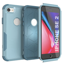 Charger l&#39;image dans la galerie, Punkcase for iPhone SE Belt Clip Multilayer Holster Case [Patron Series] [Mint] 
