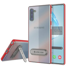 Load image into Gallery viewer, Galaxy Note 10 Lucid 3.0 PunkCase Armor Cover w/Integrated Kickstand and Screen Protector [Red] (Color in image: Red)
