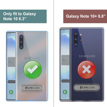 Load image into Gallery viewer, Galaxy Note 10 Lucid 3.0 PunkCase Armor Cover w/Integrated Kickstand and Screen Protector [Blue] (Color in image: Silver)
