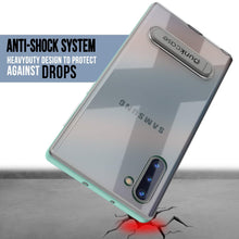 Load image into Gallery viewer, Galaxy Note 10 Lucid 3.0 PunkCase Armor Cover w/Integrated Kickstand and Screen Protector [Teal] (Color in image: Silver)
