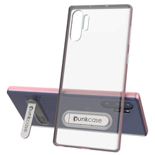 Charger l&#39;image dans la galerie, Galaxy Note 10+ Plus Lucid 3.0 PunkCase Armor Cover w/Integrated Kickstand and Screen Protector [Rose Gold] (Color in image: Silver)
