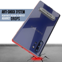 Charger l&#39;image dans la galerie, Galaxy Note 10+ Plus Lucid 3.0 PunkCase Armor Cover w/Integrated Kickstand and Screen Protector [Red] (Color in image: Gold)
