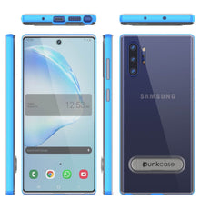 Charger l&#39;image dans la galerie, Galaxy Note 10+ Plus Lucid 3.0 PunkCase Armor Cover w/Integrated Kickstand and Screen Protector [Blue] (Color in image: Teal)
