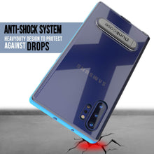 Charger l&#39;image dans la galerie, Galaxy Note 10+ Plus Lucid 3.0 PunkCase Armor Cover w/Integrated Kickstand and Screen Protector [Blue] (Color in image: Gold)
