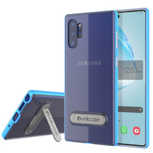 Charger l&#39;image dans la galerie, Galaxy Note 10+ Plus Lucid 3.0 PunkCase Armor Cover w/Integrated Kickstand and Screen Protector [Blue] (Color in image: Blue)
