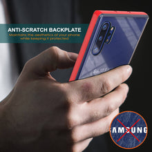 Charger l&#39;image dans la galerie, Galaxy Note 10+ Plus Lucid 3.0 PunkCase Armor Cover w/Integrated Kickstand and Screen Protector [Red] (Color in image: Rose Gold)
