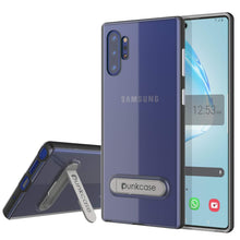 Charger l&#39;image dans la galerie, Galaxy Note 10+ Plus Lucid 3.0 PunkCase Armor Cover w/Integrated Kickstand and Screen Protector [Black] (Color in image: Black)
