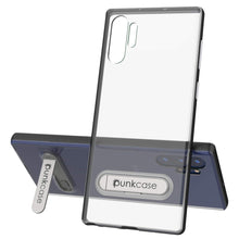 Charger l&#39;image dans la galerie, Galaxy Note 10+ Plus Lucid 3.0 PunkCase Armor Cover w/Integrated Kickstand and Screen Protector [Black] (Color in image: Silver)
