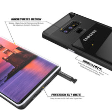 Charger l&#39;image dans la galerie, Galaxy Note 9 Lucid 3.0 PunkCase Armor Cover w/Integrated Kickstand and Screen Protector [Black] (Color in image: Grey)
