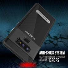 Charger l&#39;image dans la galerie, Galaxy Note 9 Lucid 3.0 PunkCase Armor Cover w/Integrated Kickstand and Screen Protector [Black] (Color in image: Gold)

