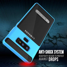 Charger l&#39;image dans la galerie, Galaxy Note 9 Lucid 3.0 PunkCase Armor Cover w/Integrated Kickstand and Screen Protector [Blue] (Color in image: Red)
