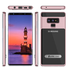 Charger l&#39;image dans la galerie, Galaxy Note 9 Lucid 3.0 PunkCase Armor Cover w/Integrated Kickstand and Screen Protector [Rose Gold] (Color in image: Silver)
