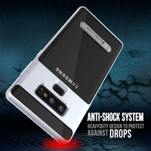 Charger l&#39;image dans la galerie, Galaxy Note 9 Lucid 3.0 PunkCase Armor Cover w/Integrated Kickstand and Screen Protector [Silver] (Color in image: Red)
