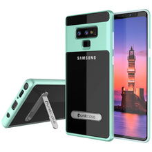 Charger l&#39;image dans la galerie, Galaxy Note 9 Lucid 3.0 PunkCase Armor Cover w/Integrated Kickstand and Screen Protector [Teal] (Color in image: Teal)
