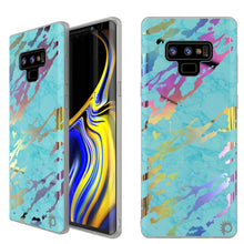 Charger l&#39;image dans la galerie, Galaxy Note 9 Full Body W/ Screen Protector Marble Case [Teal Onyx] (Color in image: Teal Onyx)
