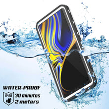 Load image into Gallery viewer, PunkCase Galaxy Note 9 Waterproof Case, [KickStud Series] Armor Cover [White] (Color in image: Teal)
