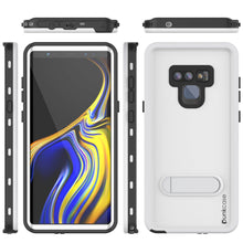 Load image into Gallery viewer, PunkCase Galaxy Note 9 Waterproof Case, [KickStud Series] Armor Cover [White] (Color in image: Light Green)
