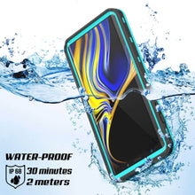 Load image into Gallery viewer, PunkCase Galaxy Note 9 Waterproof Case, [KickStud Series] Armor Cover [Teal] (Color in image: Red)
