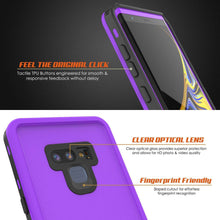 Charger l&#39;image dans la galerie, PunkCase Galaxy Note 9 Waterproof Case, [KickStud Series] Armor Cover [Purple] (Color in image: Pink)
