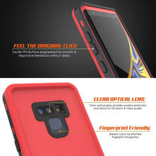 Load image into Gallery viewer, PunkCase Galaxy Note 9 Waterproof Case, [KickStud Series] Armor Cover [Red] (Color in image: White)
