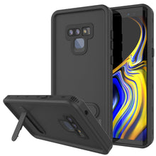 Charger l&#39;image dans la galerie, PunkCase Galaxy Note 9 Waterproof Case, [KickStud Series] Armor Cover [Black] (Color in image: Black)
