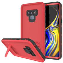 Load image into Gallery viewer, PunkCase Galaxy Note 9 Waterproof Case, [KickStud Series] Armor Cover [Red] (Color in image: Red)
