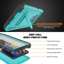 Load image into Gallery viewer, PunkCase Galaxy Note 9 Waterproof Case, [KickStud Series] Armor Cover [Teal] (Color in image: Pink)
