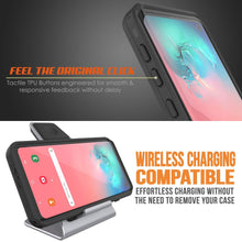 Charger l&#39;image dans la galerie, Galaxy S10 Waterproof Case, Punkcase [KickStud Series] Armor Cover [Black] (Color in image: Light Green)
