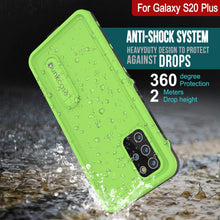Charger l&#39;image dans la galerie, Galaxy S20+ Plus Waterproof Case, Punkcase [KickStud Series] Armor Cover [Light Green] (Color in image: Pink)
