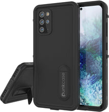 Charger l&#39;image dans la galerie, Galaxy S20+ Plus Waterproof Case, Punkcase [KickStud Series] Armor Cover [Black] (Color in image: Black)
