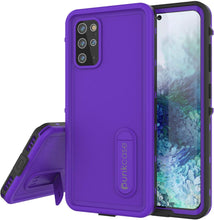 Charger l&#39;image dans la galerie, Galaxy S20+ Plus Waterproof Case, Punkcase [KickStud Series] Armor Cover [Purple] (Color in image: Purple)
