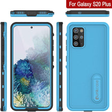 Charger l&#39;image dans la galerie, Galaxy S20+ Plus Waterproof Case, Punkcase [KickStud Series] Armor Cover [Light Blue] (Color in image: Purple)
