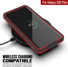 Charger l&#39;image dans la galerie, Galaxy S20+ Plus Waterproof Case, Punkcase [KickStud Series] Armor Cover [Red] (Color in image: Light Green)
