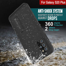 Charger l&#39;image dans la galerie, Galaxy S20+ Plus Waterproof Case, Punkcase [KickStud Series] Armor Cover [Black] (Color in image: Teal)
