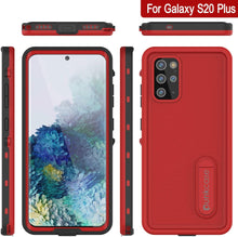 Charger l&#39;image dans la galerie, Galaxy S20+ Plus Waterproof Case, Punkcase [KickStud Series] Armor Cover [Red] (Color in image: Purple)
