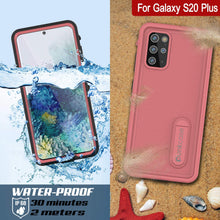 Charger l&#39;image dans la galerie, Galaxy S20+ Plus Waterproof Case, Punkcase [KickStud Series] Armor Cover [Pink] (Color in image: White)
